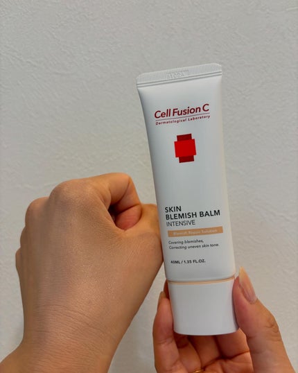 スキンブレミッシュバーム/Cell Fusion C(セルフュージョンシー)/化粧下地を使ったクチコミ(4枚目)