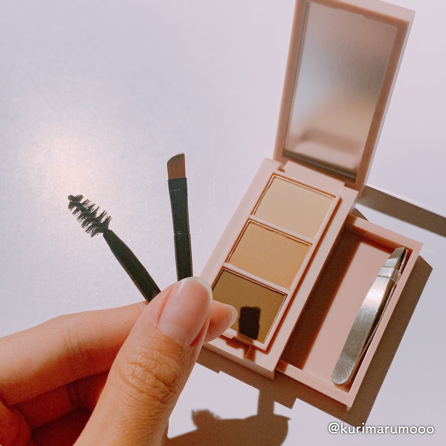 frunflynn マルチパーフェクター アイブロウキット/frunflynn/パウダーアイブロウを使ったクチコミ(3枚目)