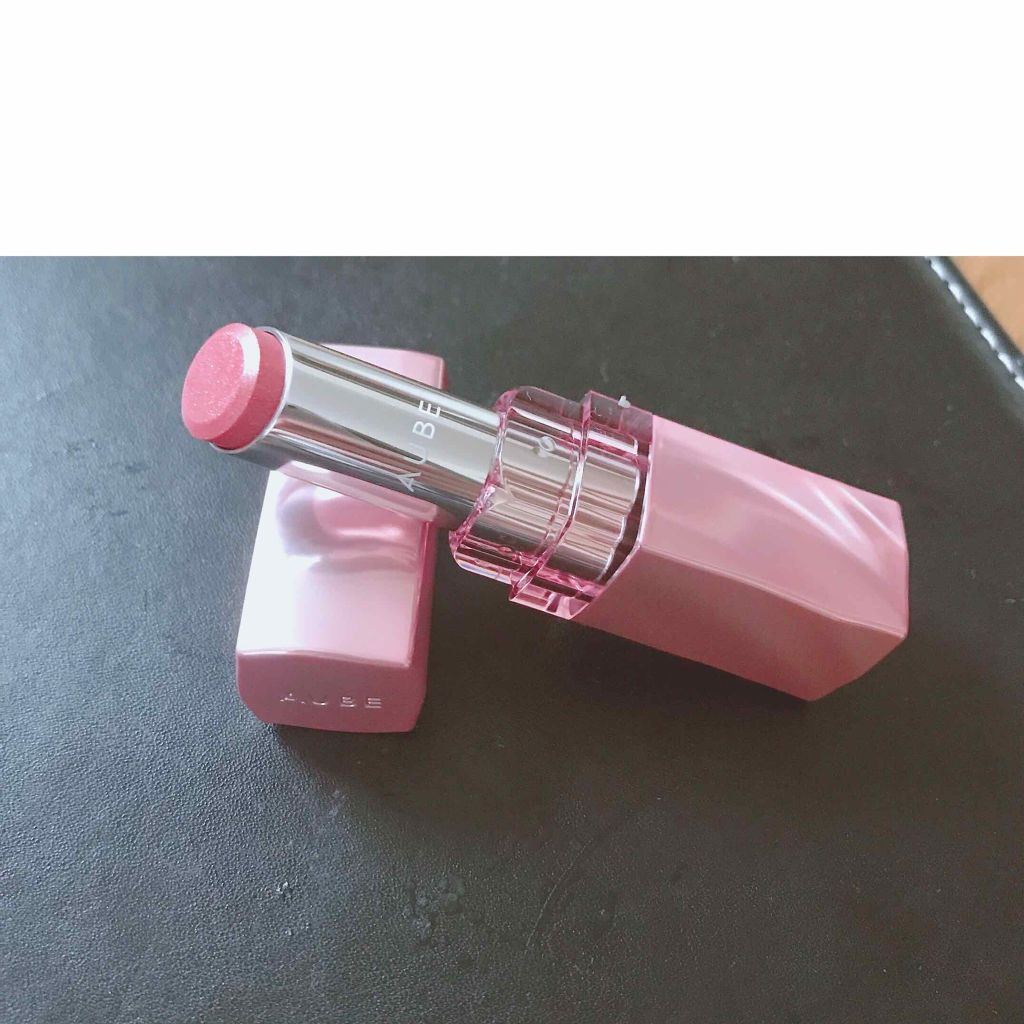 なめらか質感ひと塗りルージュ/AUBE/口紅を使ったクチコミ(1枚目)