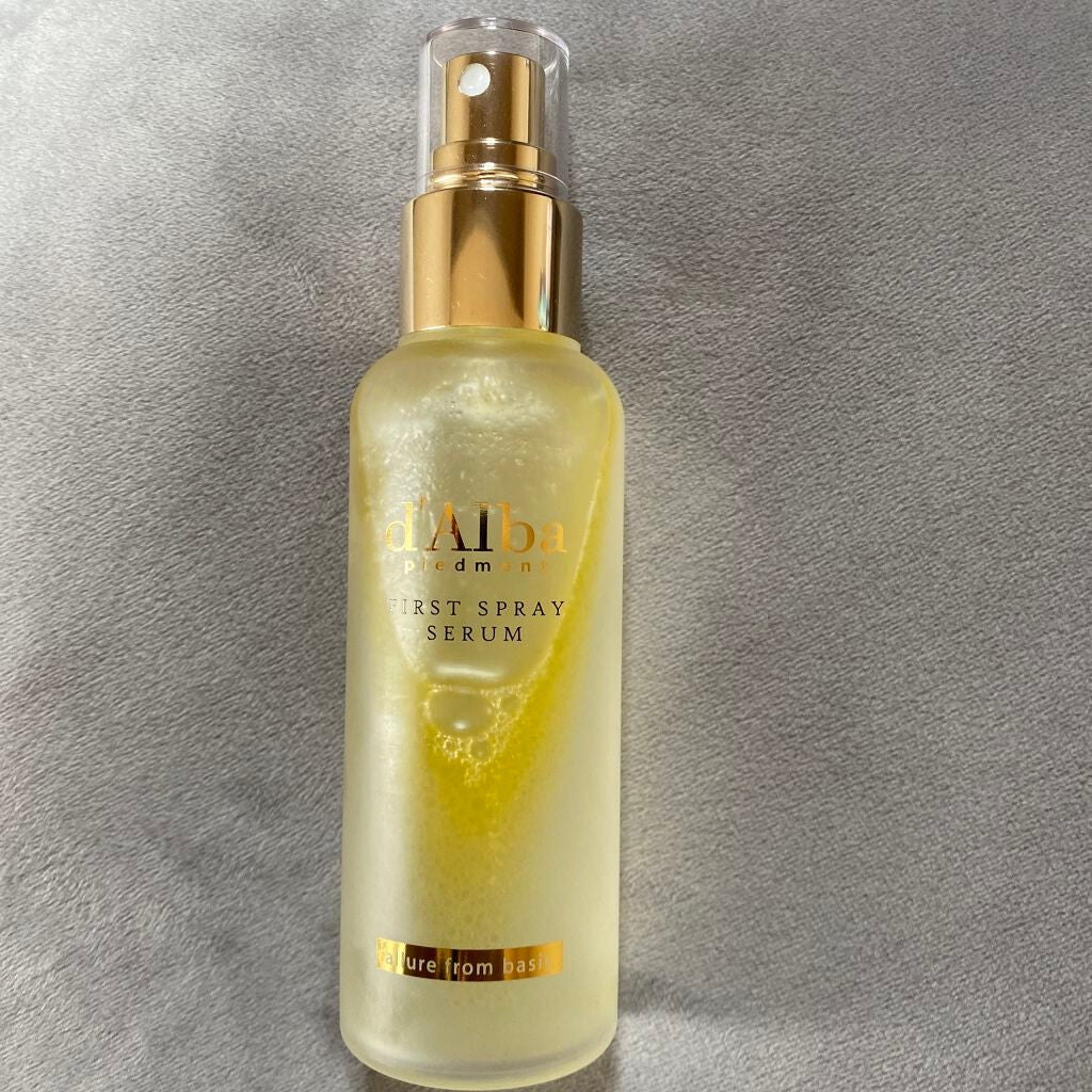 ダルバ ホワイトトリュフファーストスプレーセラム/ダルバ/ミスト状化粧水を使ったクチコミ(1枚目)