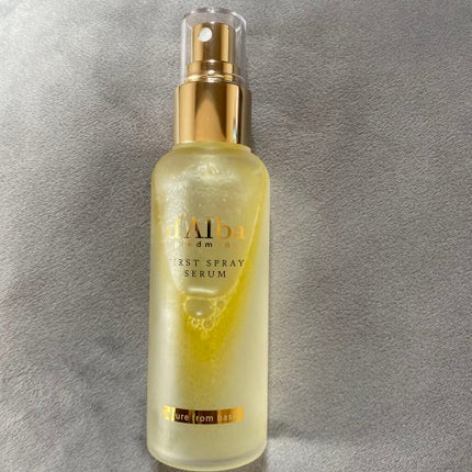 ダルバ ホワイトトリュフファーストスプレーセラム/ダルバ/ミスト状化粧水を使ったクチコミ(1枚目)