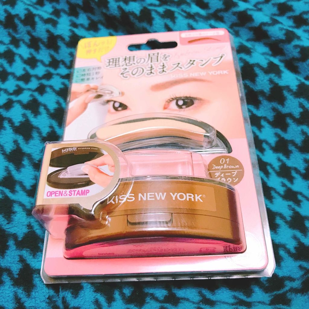 アイブロウスタンプ/KISS NEW YORK/その他アイブロウを使ったクチコミ（1枚目）