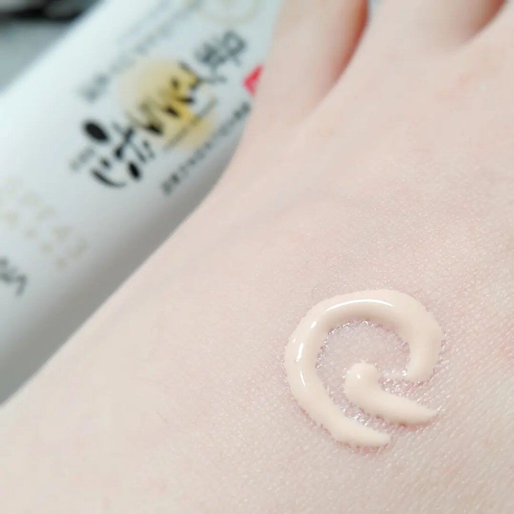 リンクルUV乳液/なめらか本舗/日焼け止めミルクを使ったクチコミ（2枚目）