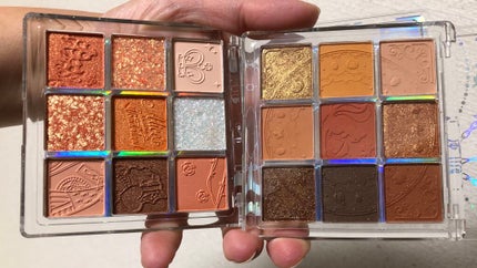 クォーツ 9色アイシャドウパレット(ドリームランドアイシャドウ)/ZEESEA/アイシャドウパレットを使ったクチコミ(1枚目)