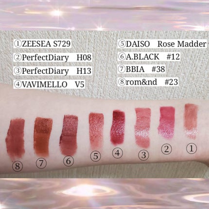 ウォータールージュリップグレーズ/PERFECT DIARY/口紅を使ったクチコミ(2枚目)