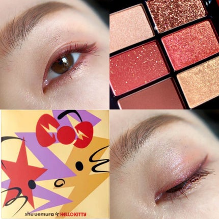 THREE カラーヴェールステートメントブラシ SSのクチコミ「\ディスコグラム全色使い/
◻️shu uemura
ディスコグラム アイパレット
───.....」(1枚目)