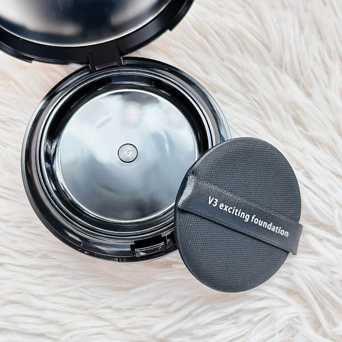 V3 エキサイティングファンデーション/SPICARE/クッションファンデーションを使ったクチコミ（2枚目）