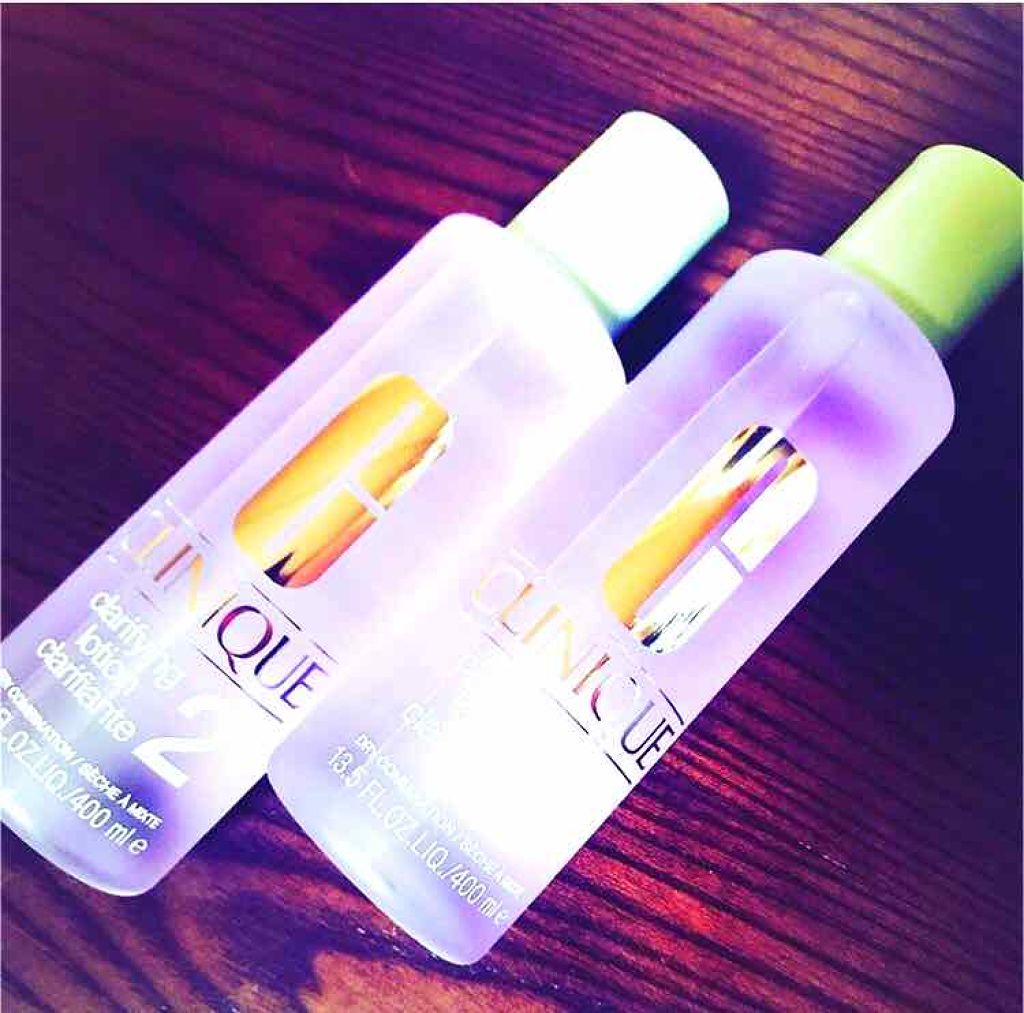 クラリファイング ローション 2/CLINIQUE/拭き取り化粧水を使ったクチコミ（1枚目）