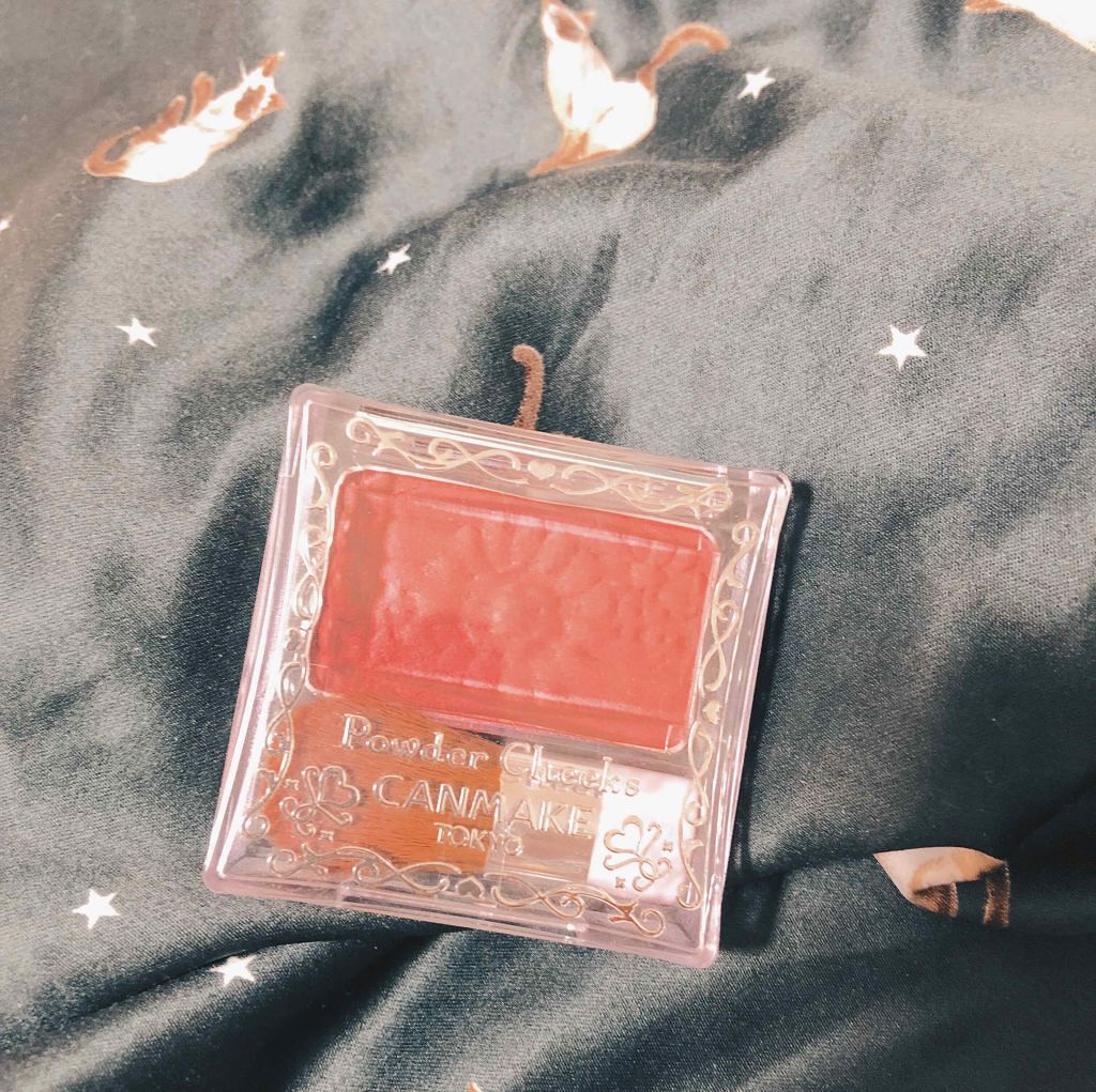 【旧品】パウダーチークス/キャンメイク/パウダーチークを使ったクチコミ（1枚目）