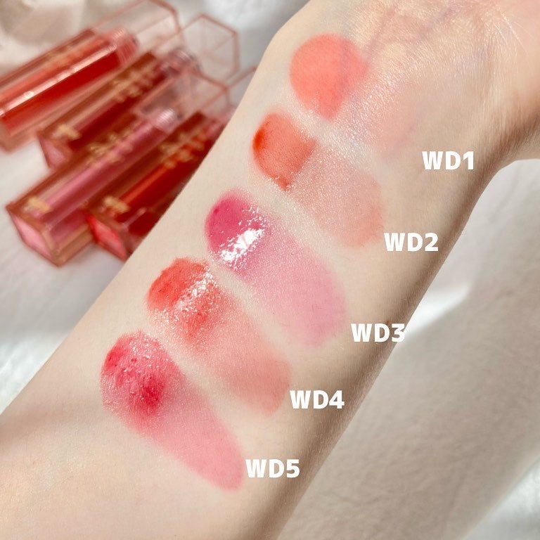 ザ ウォータリーデューティント/MERZY/リップティントを使ったクチコミ(4枚目)