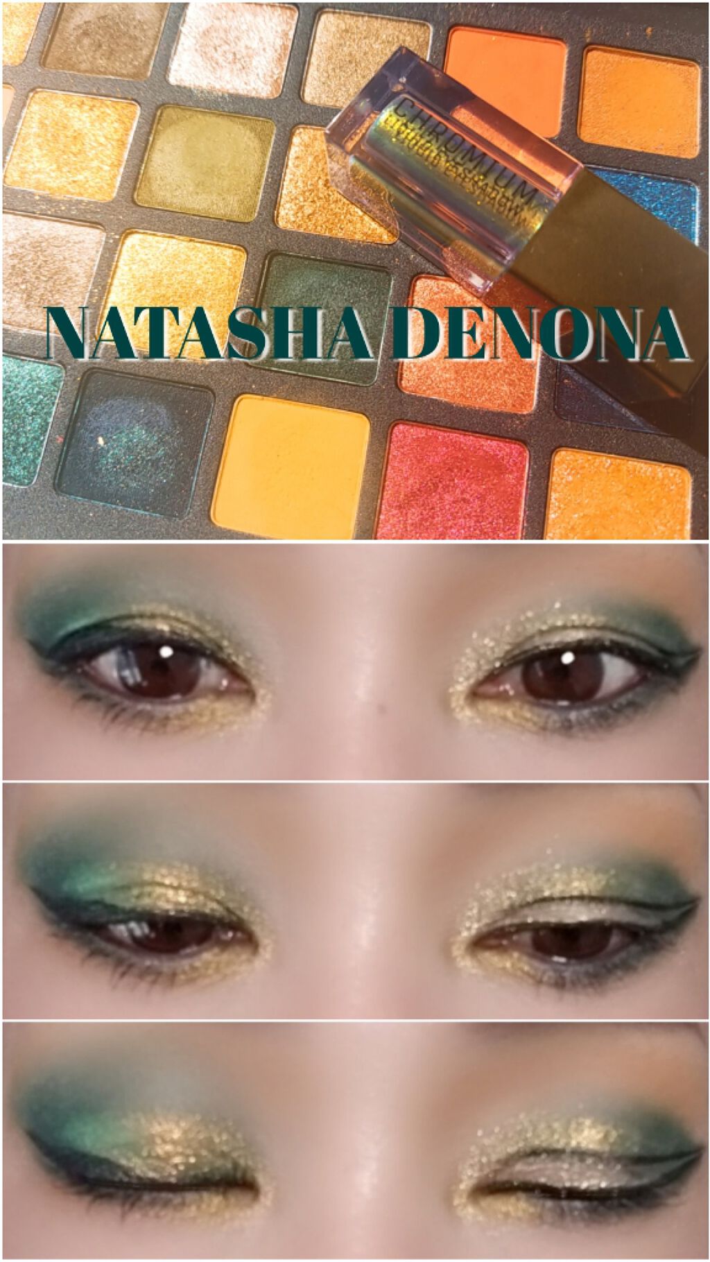  ナターシャ デノナ メトロポリス パレット/Natasha Denona/アイシャドウパレットを使ったクチコミ（1枚目）