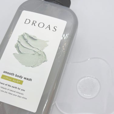 DROAS クレイボディウォッシュ スムースのクチコミ「DROASさまからいただきました
クレイボディウォッシュ スムース
天然泥のミクロ洗浄で、さら.....」（2枚目）