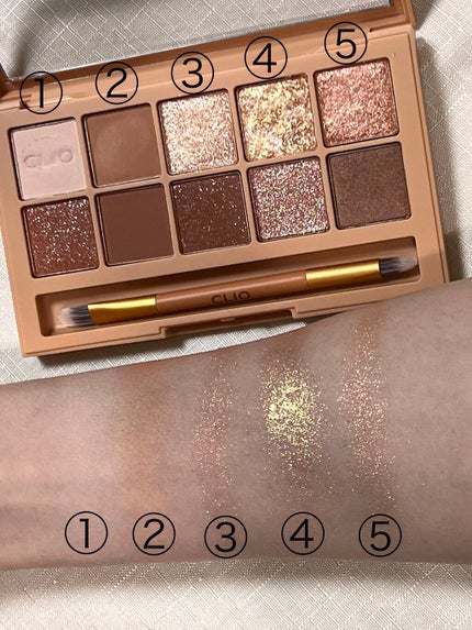 プロ アイ パレット/CLIO/アイシャドウパレットを使ったクチコミ(2枚目)