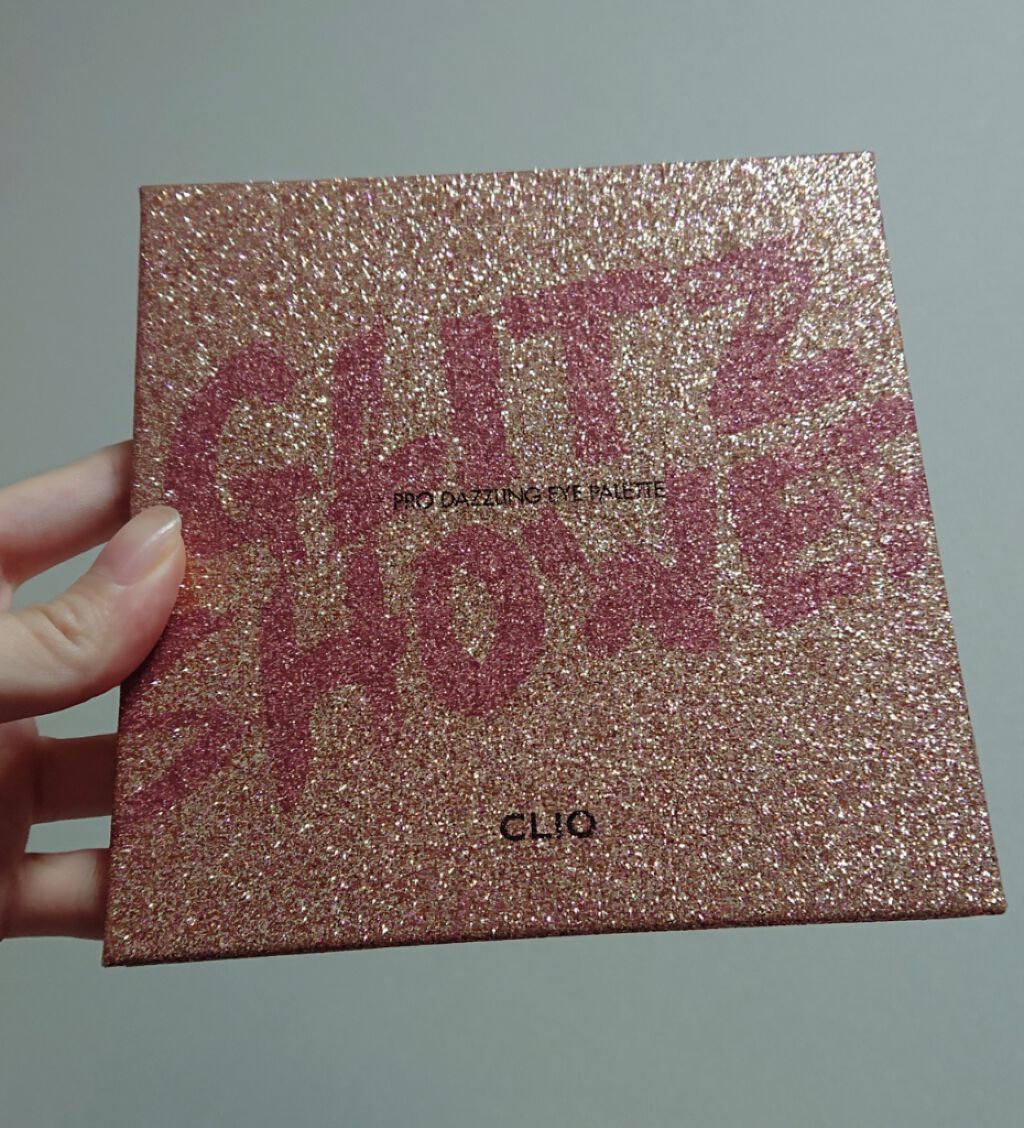 プロ ダズリング アイパレット グリッツ シャワー/CLIO/アイシャドウパレットを使ったクチコミ(2枚目)