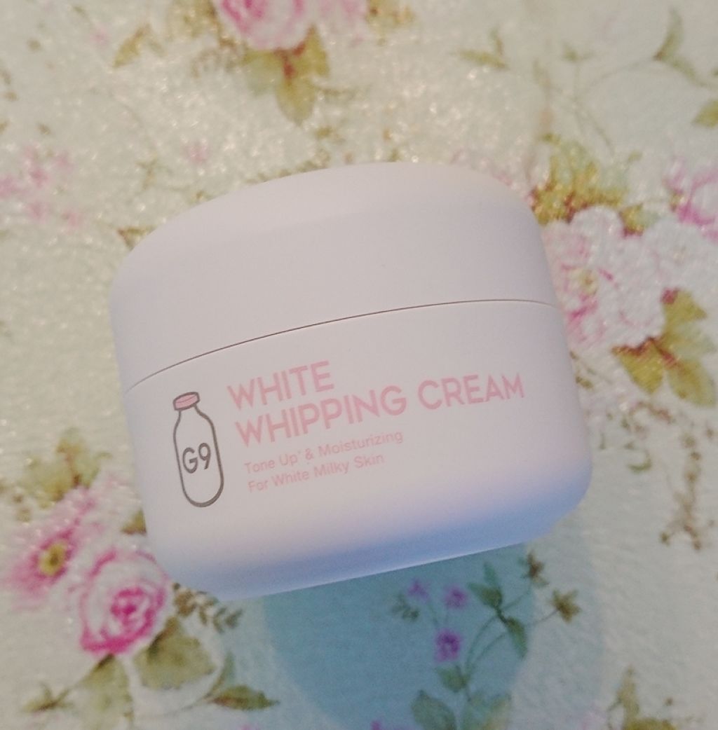 WHITE WHIPPING CREAM(ウユクリーム)/G9SKIN/化粧下地を使ったクチコミ(1枚目)