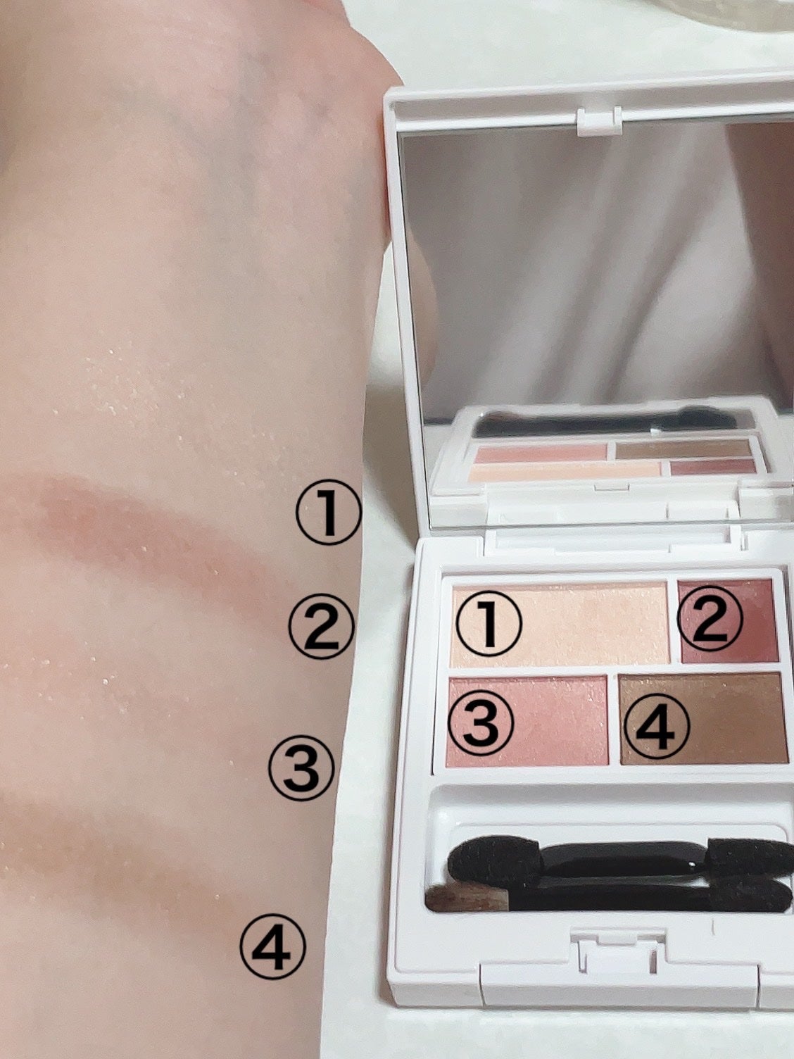 ミネラルチーク/TOUT VERT/パウダーチークを使ったクチコミ(3枚目)