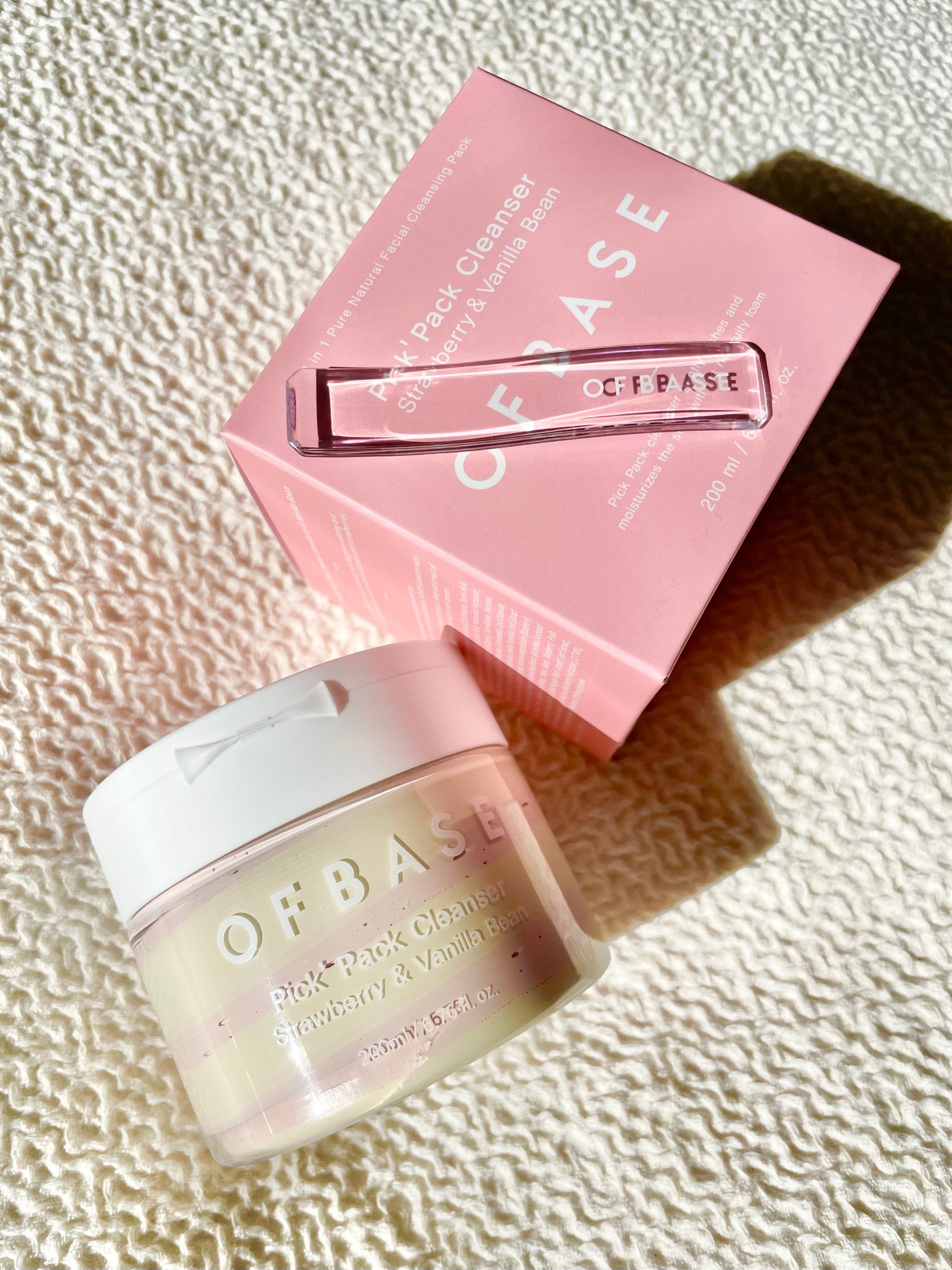 ピックパッククレンザー イチゴ&バニラビーン/OFBASE/洗い流すパック・マスクを使ったクチコミ(2枚目)