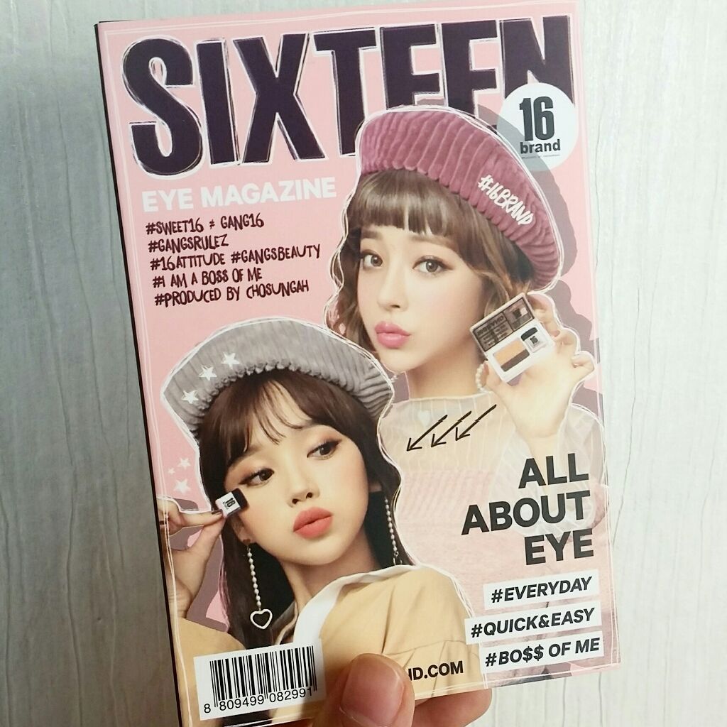 16 EYE MAGAZINE/16BRAND/アイシャドウパレットを使ったクチコミ(3枚目)