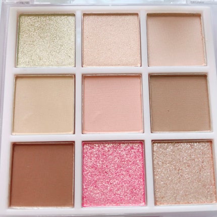 ごんす@YouTube始めました on LIPS 「《ミルク9色アイシャドウ》Qoo10500円以下アイシャドウ♥..」(5枚目)