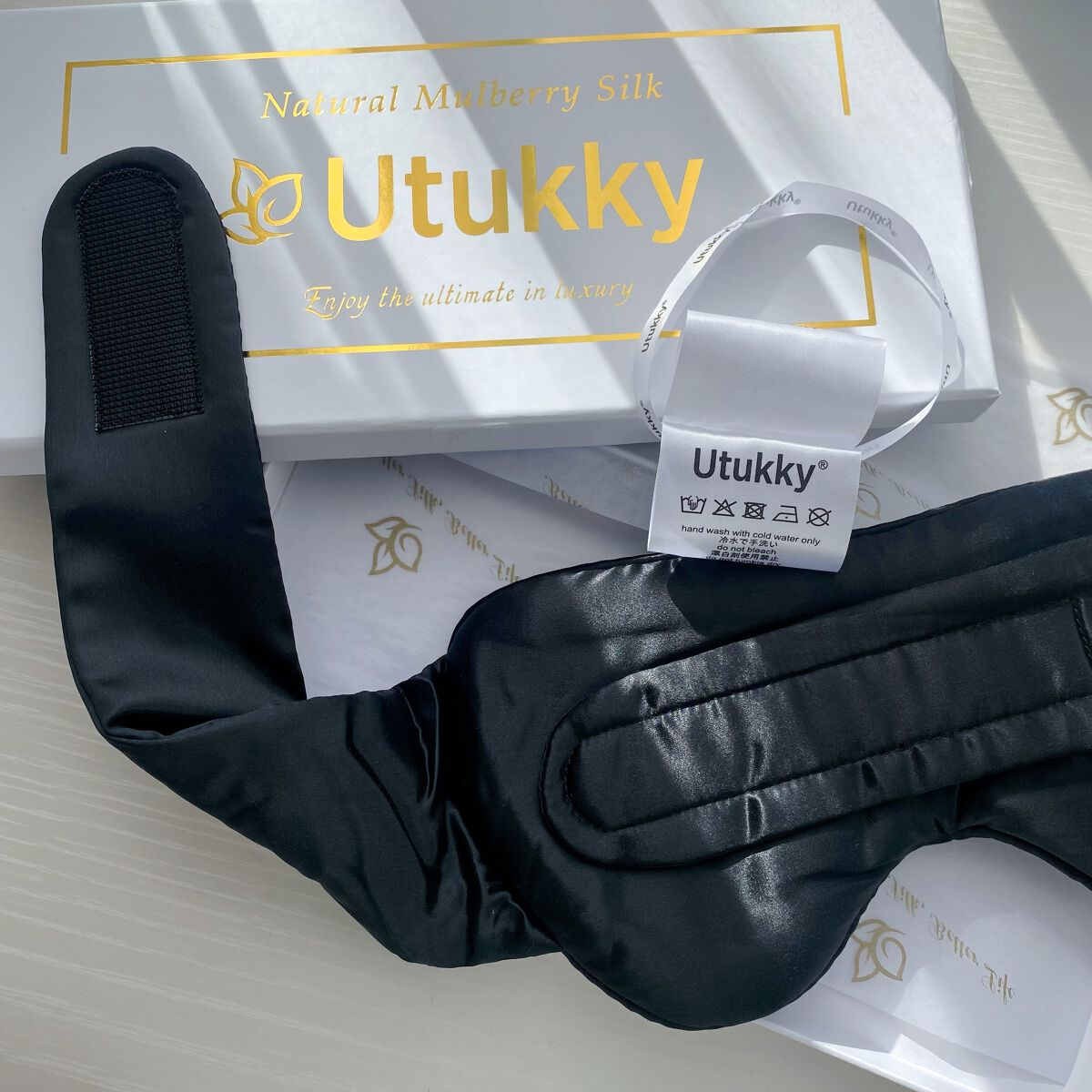 アイマスク シルク かわいい/LilySilk/アイマスクを使ったクチコミ(2枚目)