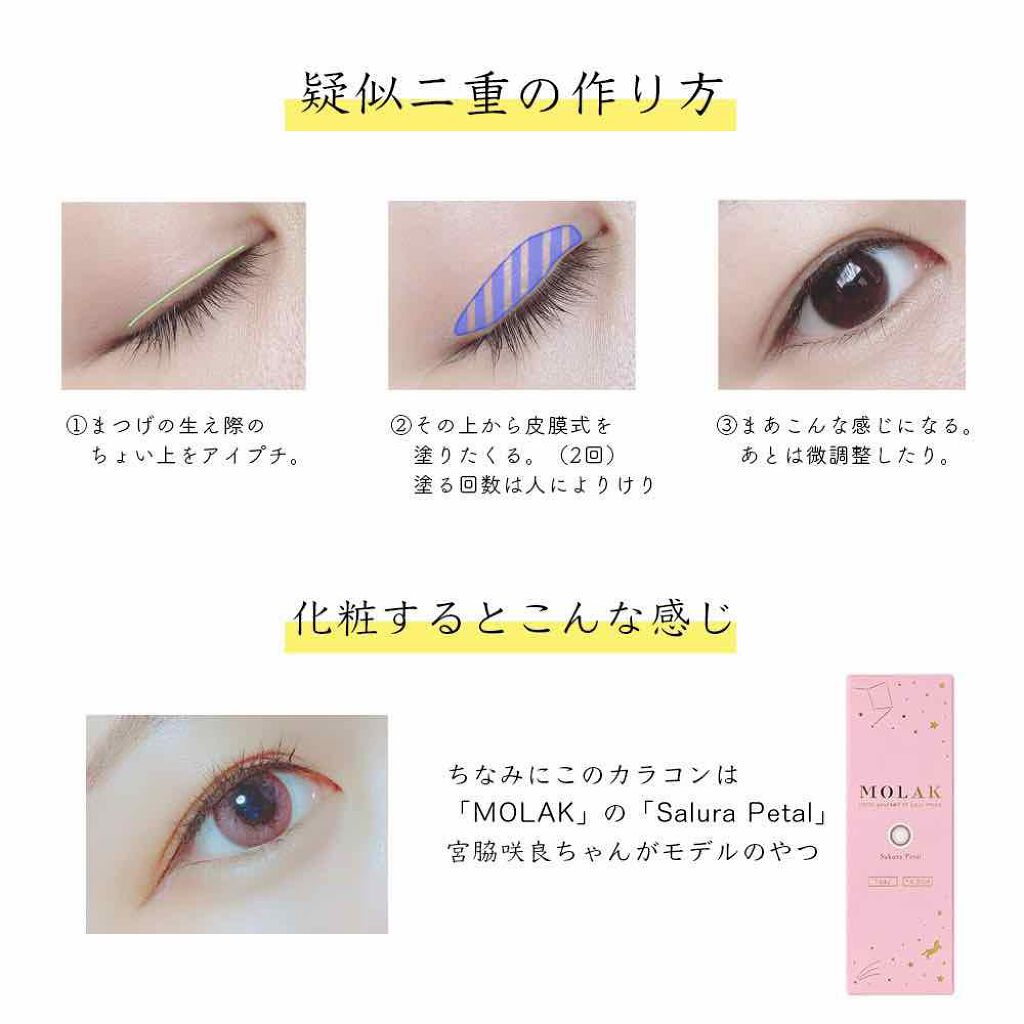 ルドゥーブル/ルドゥーブル/二重まぶた用アイテムを使ったクチコミ(4枚目)