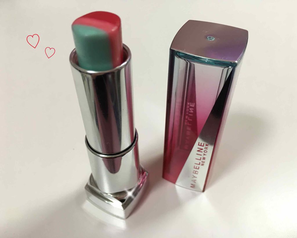 リップ フラッシュ ビッテン ストロボ RD01 レッド キール/MAYBELLINE NEW YORK/口紅を使ったクチコミ（2枚目）