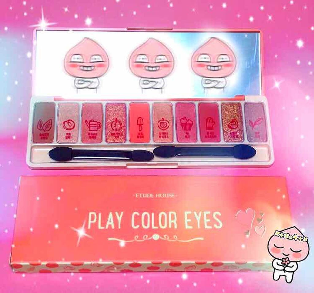 プレイカラー アイシャドウ/ETUDE/アイシャドウパレットを使ったクチコミ（1枚目）