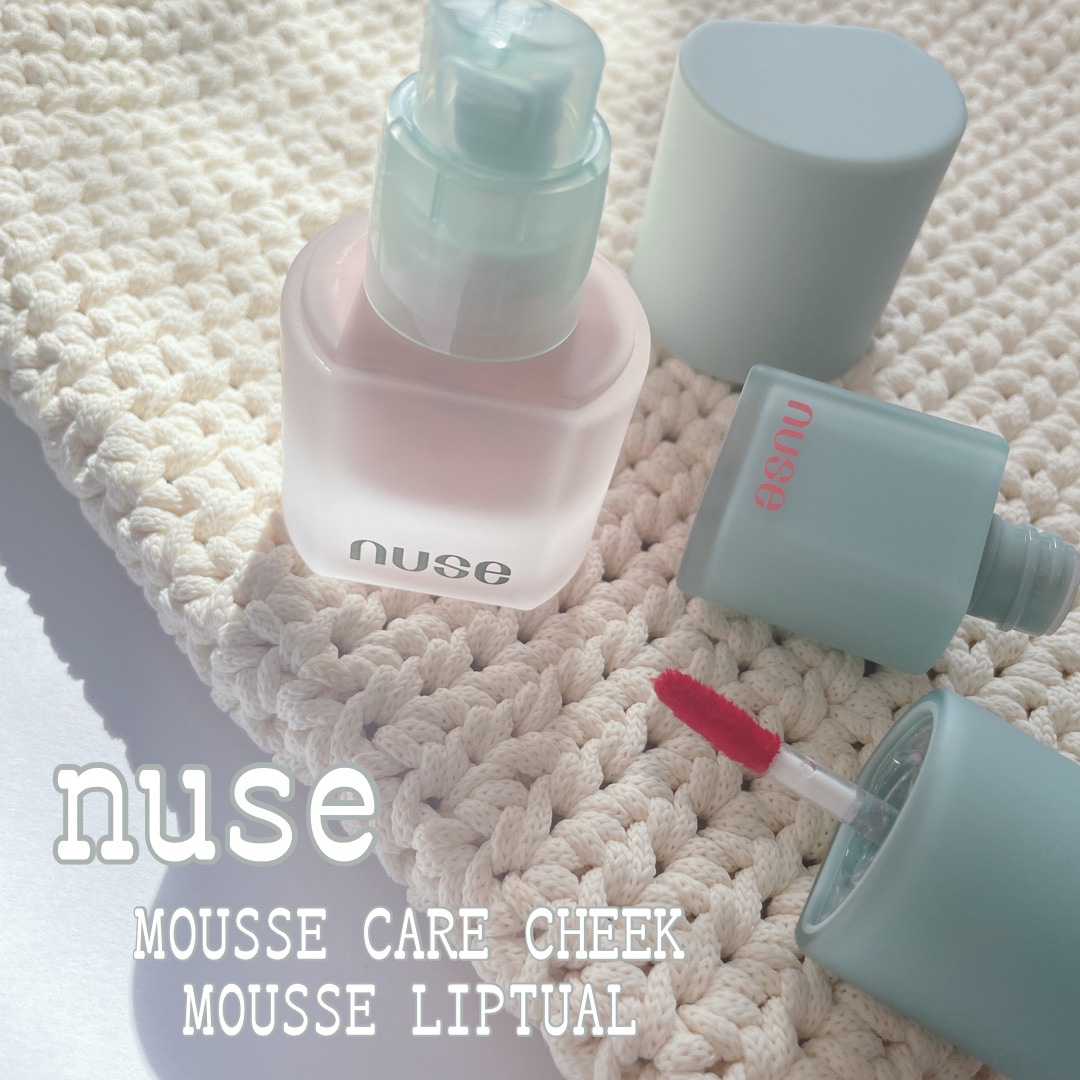 ムースケアチーク/nuse/リキッドチークを使ったクチコミ（2枚目）