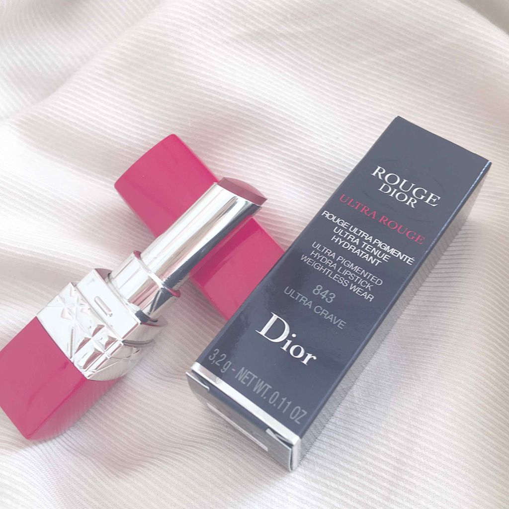 ルージュ ディオール ウルトラ ルージュ/Dior/口紅を使ったクチコミ（2枚目）