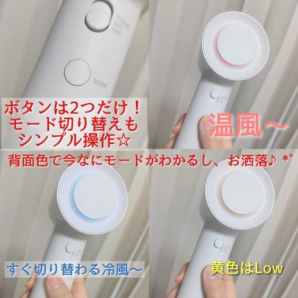 マイナスイオン ヘアドライヤー TD760A/テスコム/ドライヤーを使ったクチコミ(2枚目)