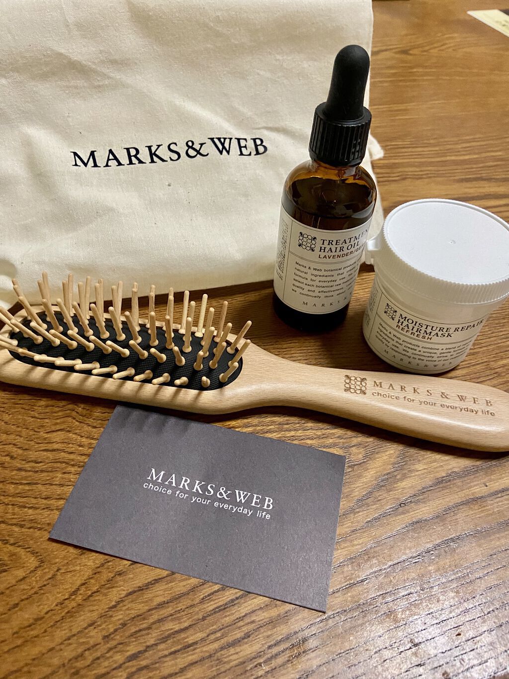 モイスチャーリペアヘアマスク リフレッシュ/MARKS&WEB/ヘアマスク・ヘアパックを使ったクチコミ（1枚目）