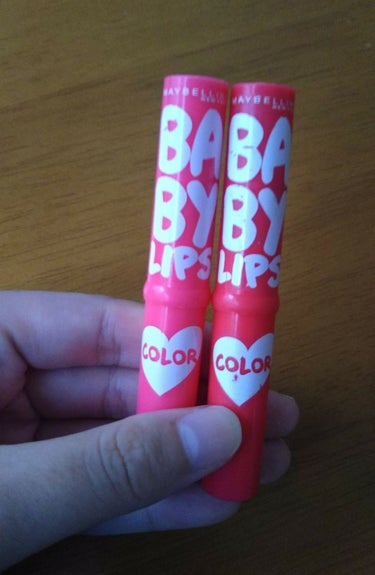 リップクリーム カラー BABY LIPS 03 ローズ ピンク/MAYBELLINE NEW YORK/リップケア・リップクリームを使ったクチコミ（1枚目）
