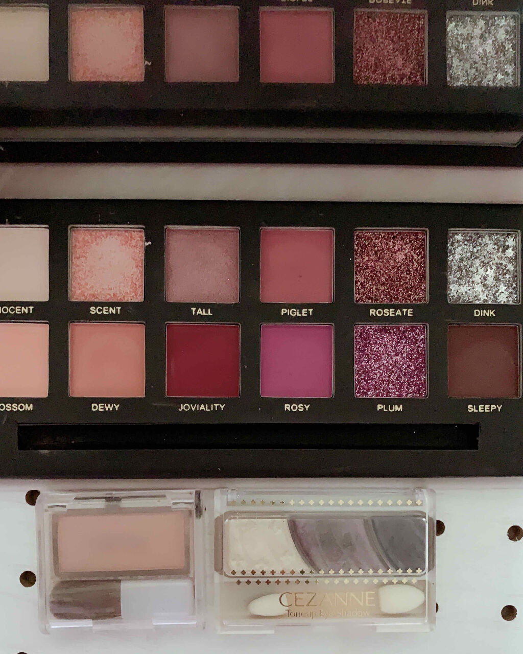 トーンアップアイシャドウ/CEZANNE/アイシャドウパレットを使ったクチコミ（3枚目）