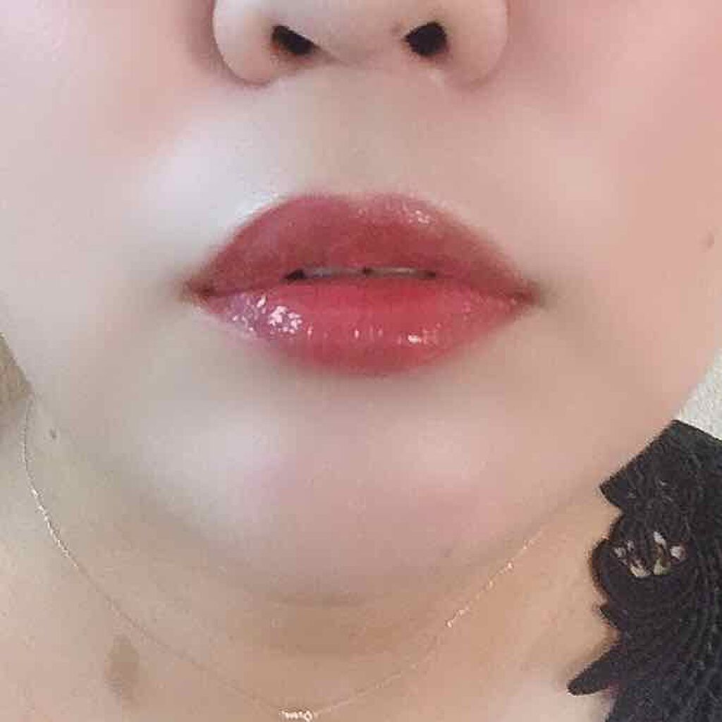 ジューシーラスティングティント/rom&nd/リップティントを使ったクチコミ（3枚目）