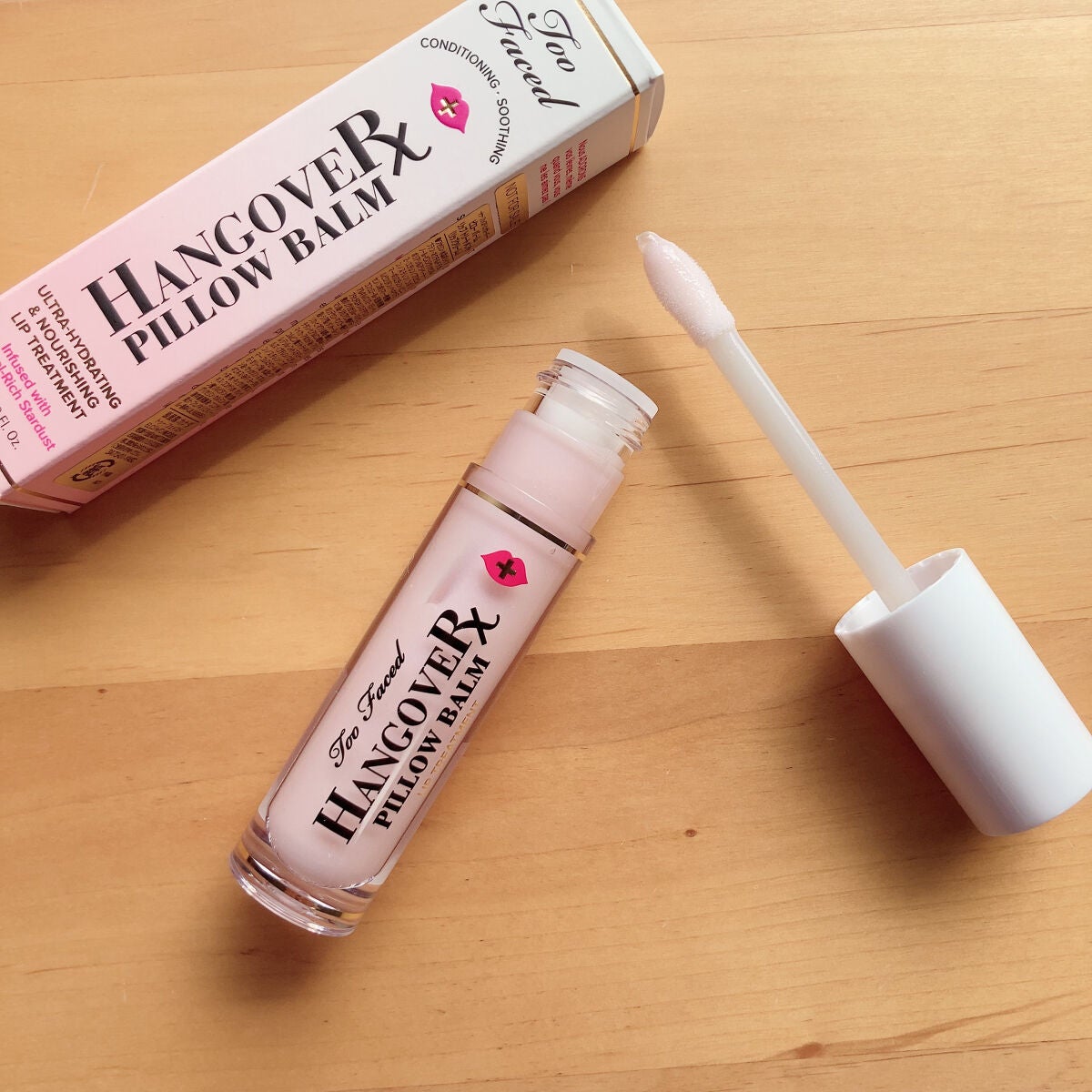 ~トゥー フェイスド ハングオーバー~ ピロー バーム リップ トリートメント/Too Faced/リップ美容液を使ったクチコミ(3枚目)