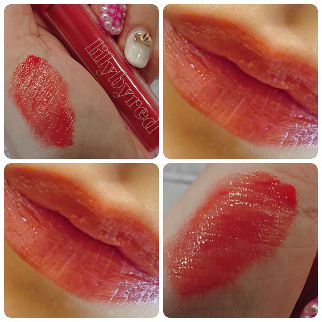 Glassy Layer Fixing Tint/lilybyred/口紅を使ったクチコミ（1枚目）
