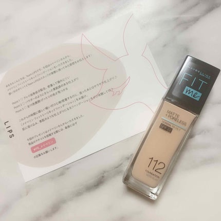 フィットミー リキッドファンデーション R/MAYBELLINE NEW YORK/リキッドファンデーションを使ったクチコミ(1枚目)