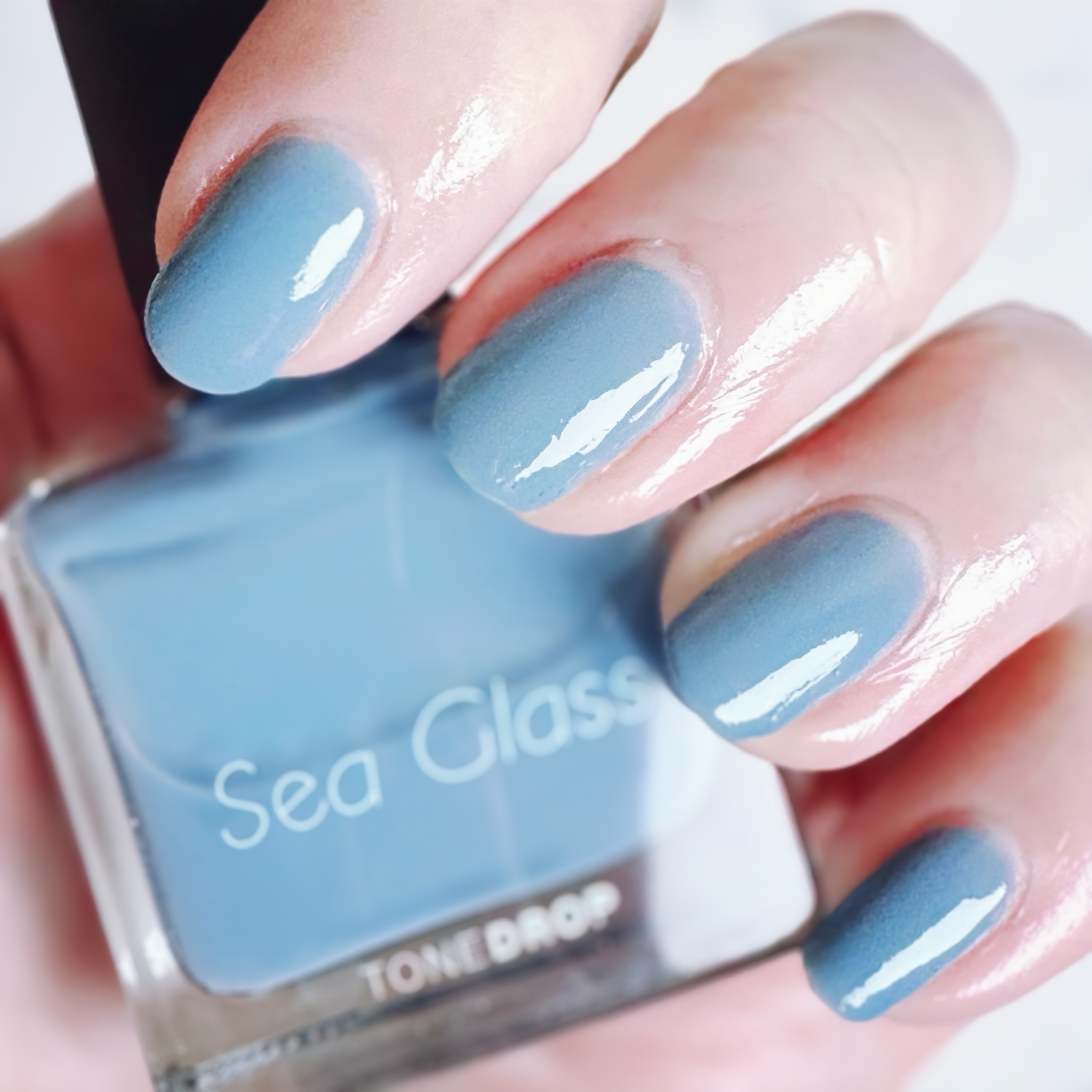 TONE DROP ネイルポリッシュ 039 Sea Glass/D-UP/マニキュアを使ったクチコミ（1枚目）