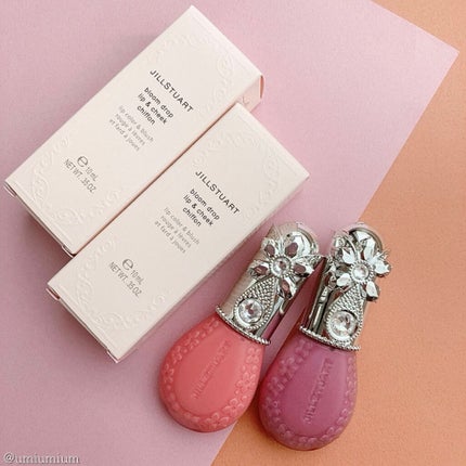 ジルスチュアート ブルームドロップ リップ&チーク シフォン/JILL STUART/リキッドチークを使ったクチコミ(7枚目)