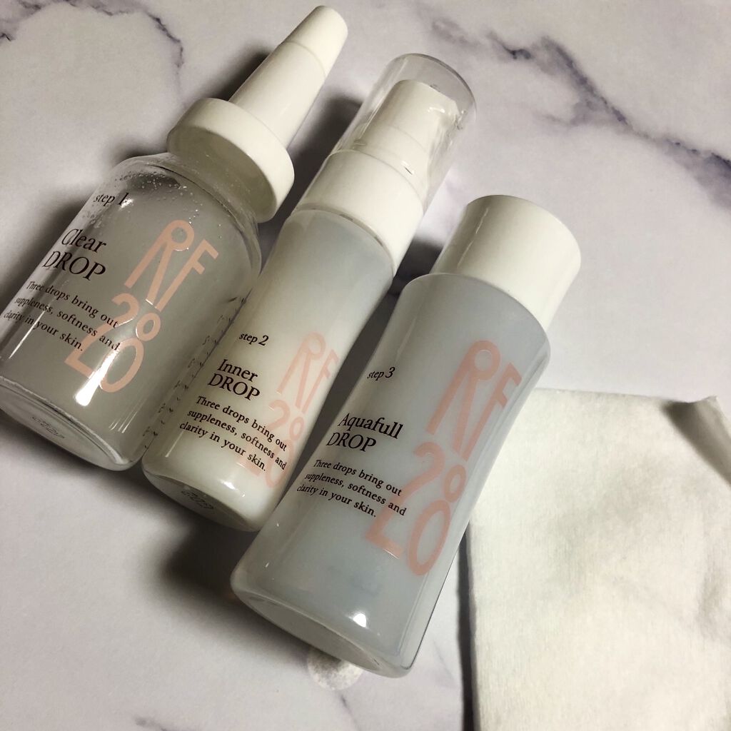 三つの雫 トライアルキット/RF28/トライアルキットを使ったクチコミ（1枚目）