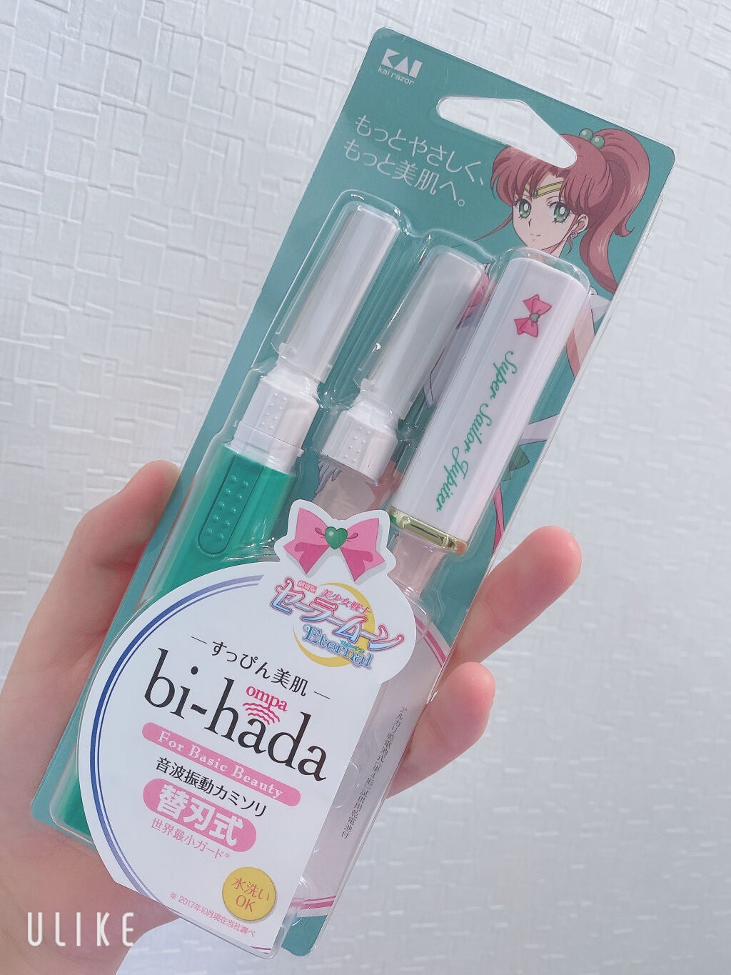 bi-hada ompa L ホルダー替刃2個付/貝印/シェーバーを使ったクチコミ(1枚目)