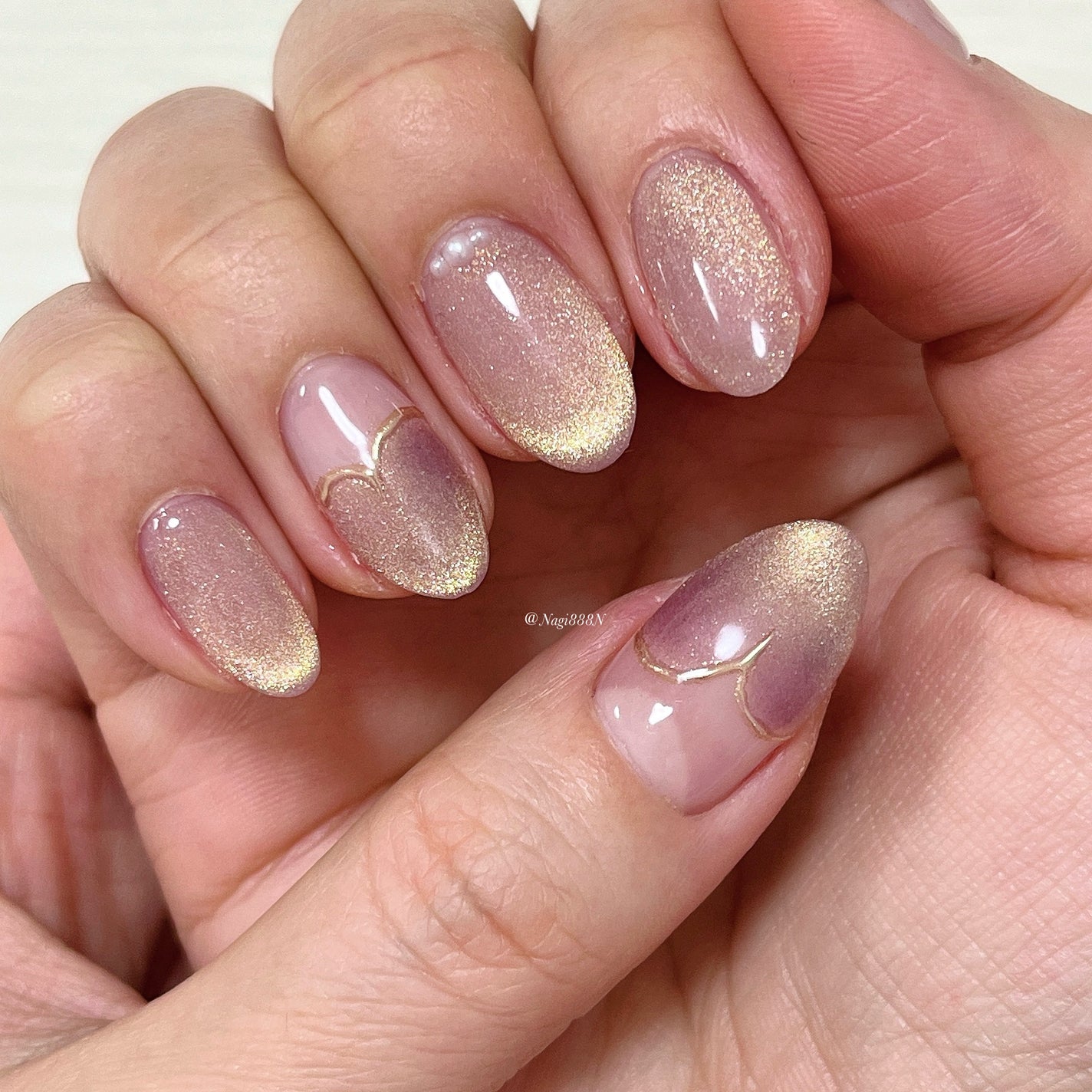 アイシングジェルネイル/セリア/ジェルネイルを使ったクチコミ(5枚目)