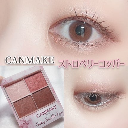 シルキースフレアイズ/キャンメイク/アイシャドウパレットを使ったクチコミ(1枚目)