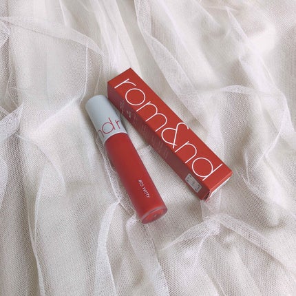 ゼロベルベットティント/rom&nd/リップティントを使ったクチコミ(2枚目)