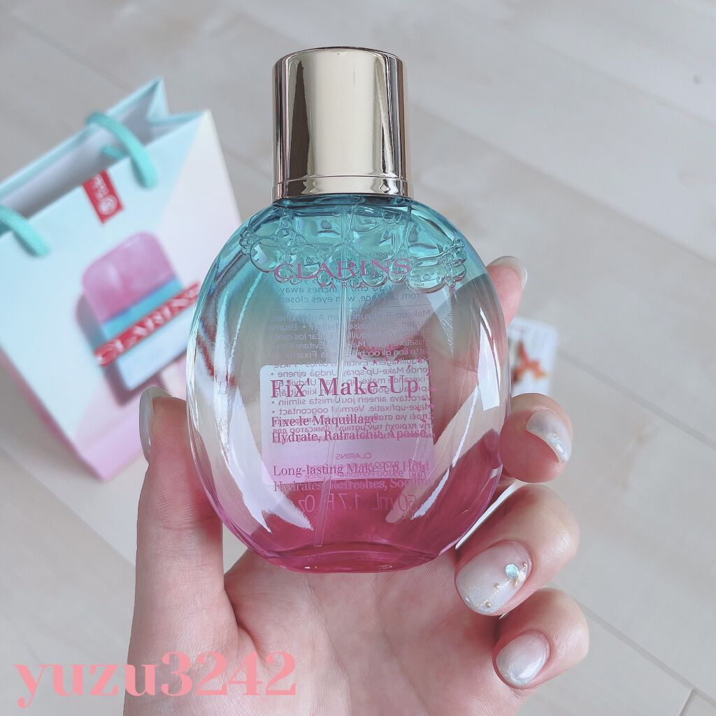 フィックス メイクアップ/CLARINS/ミスト状化粧水を使ったクチコミ（1枚目）