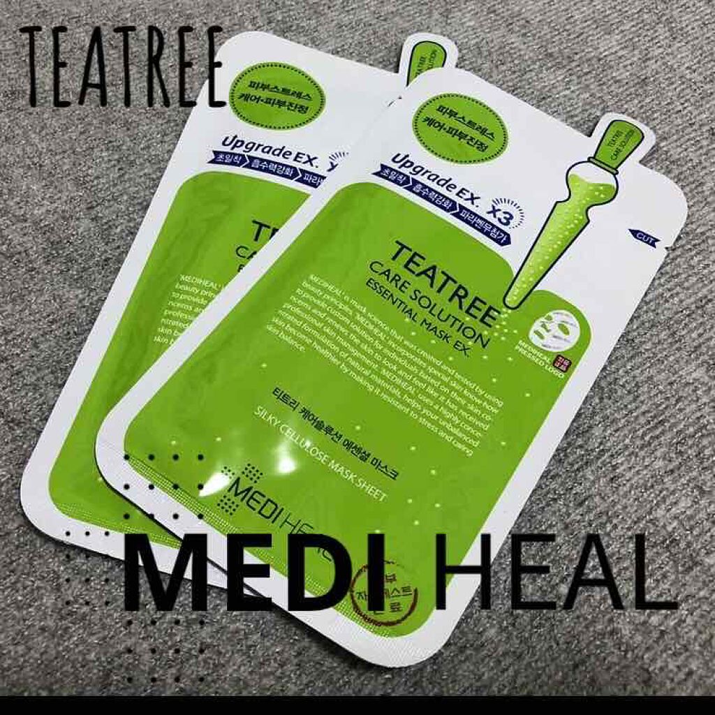 ティーツリーケア ソリューション エッセンシャルマスクEX/MEDIHEAL/シートマスク・パックを使ったクチコミ(1枚目)
