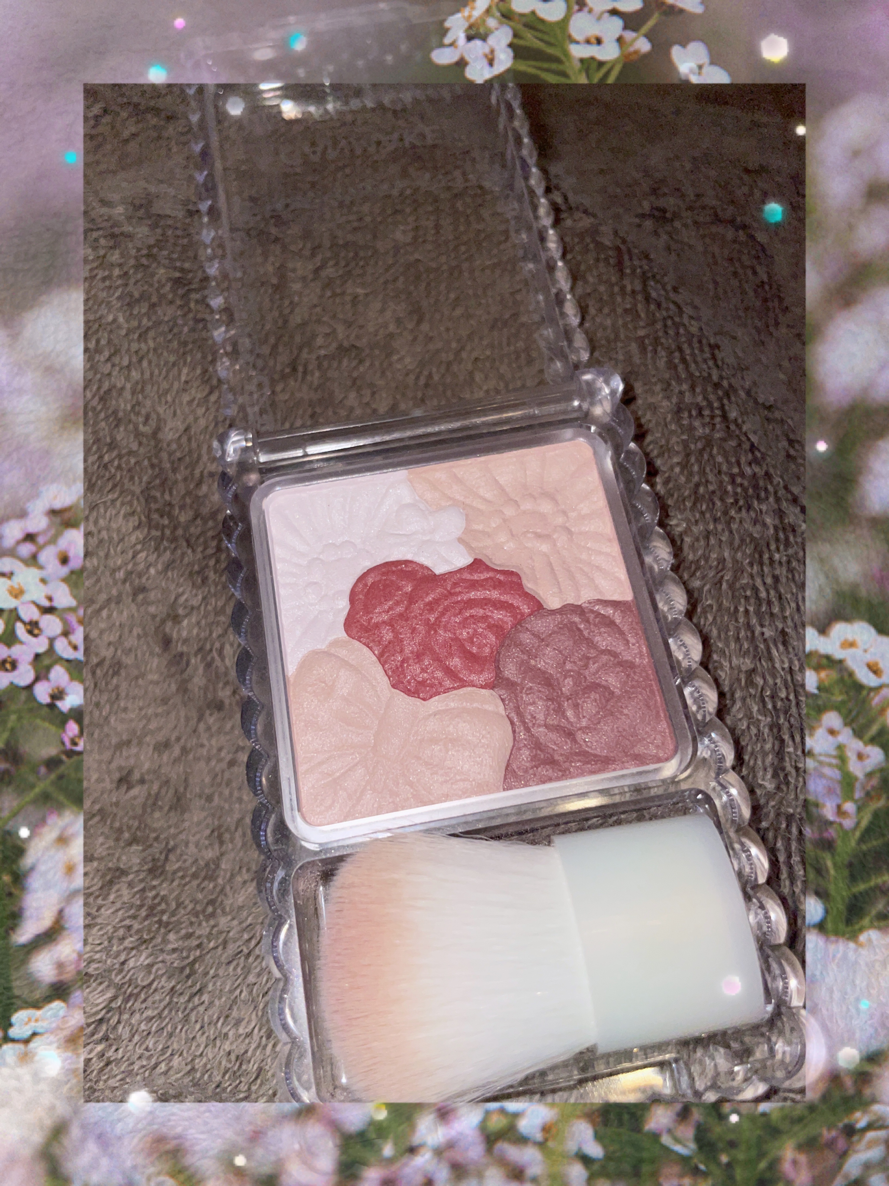 グロウフルールチークス/キャンメイク/パウダーチークを使ったクチコミ（1枚目）