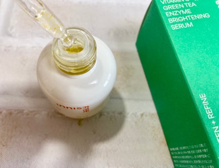 ビタC グリーンティーエンザイム ブライト セラム/innisfree/美容液を使ったクチコミ(2枚目)