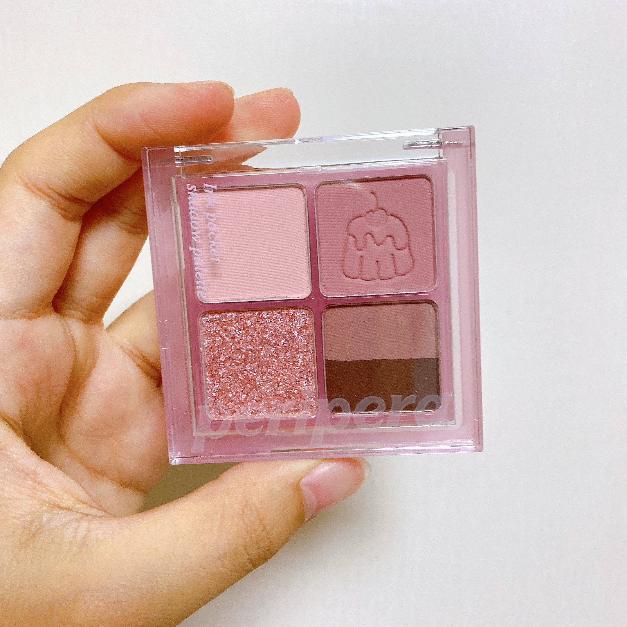 ペリペラ インク ポケット シャドウ パレット 06 シグネチャーメニューはミュート(SIGNATURE IS MUTE)/PERIPERA/アイシャドウパレットを使ったクチコミ（1枚目）