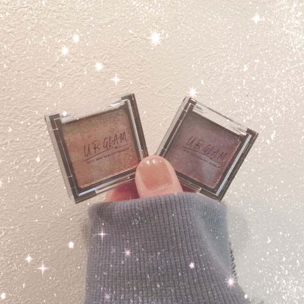 UR GLAM　POWDER EYESHADOW/U R GLAM/単色アイシャドウを使ったクチコミ（1枚目）
